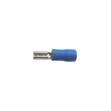 Faston-zdířka 2,8mm modrá pro kabel 1,5-2,5mm2 L949