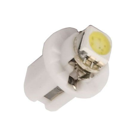 Žárovka LED B8,5D 12V/0,5W bílá K326