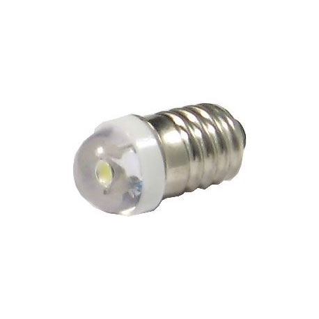 Žárovka LED E10 bílá 12V / 0,25W K504