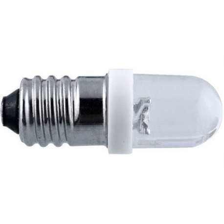 Žárovka LED E10 bílá 24V / 0,4W K506