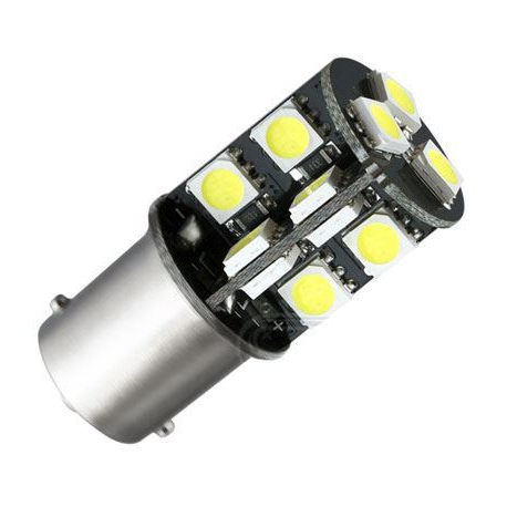 Žárovka LED Ba15S 12V/3,5W, bílá,CANBUS, 19xSMD5050 K550A