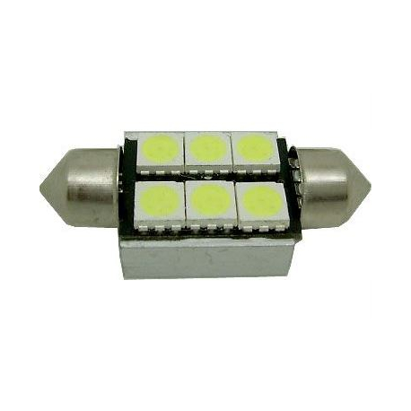 Žárovka LED SV8,5-8 sufit, 12V/2W bílá,CANBUS, délka 36mm K588