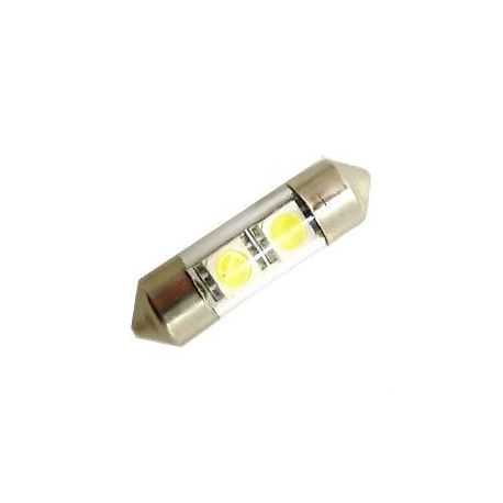 Žárovka LED SV8,5-8 sufit 31mm 12V/0,5W bílá, 2xSMD5050 K670