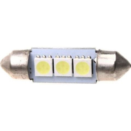 Žárovka LED SV8,5-8 sufit 39mm 12V/1W, bílá, 3xSMD5050 K683B