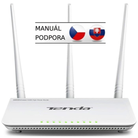 Router Tenda F3 (F303) WiFi N Router 802.11 b/g/n, 300 Mbps, WISP, Un M837D