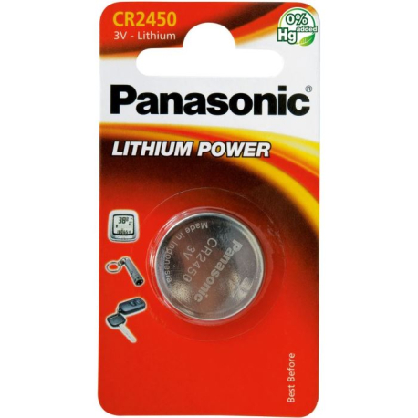 Baterie PANASONIC CR2450 3V lithiová R528A