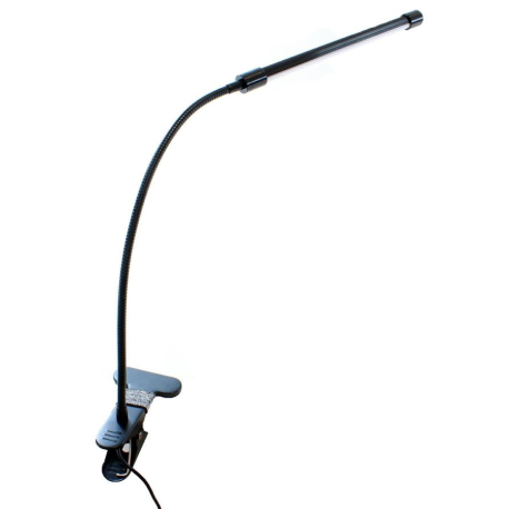 LED stolní lampička s klipem černá, USB napájení V184H