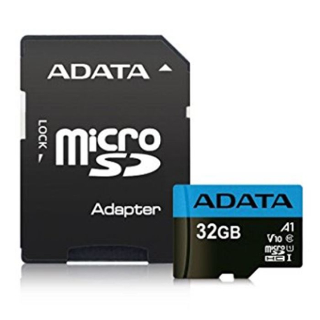 Paměťová karta ADATA micro SDHC 32GB UHS-I + adaptér V362G