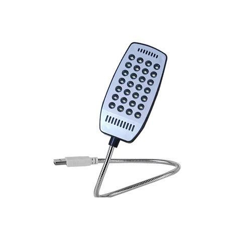 USB lampička modrá bez vypínače - LED 28x T631B