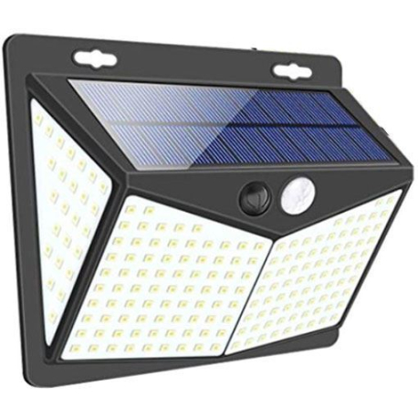 Solární svítidlo LED-208x s PIR čidlem nástěnné /Solární světlo/ T311C