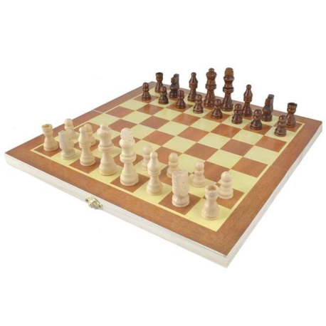 Šachy dřevěné 30x30cm V024AB