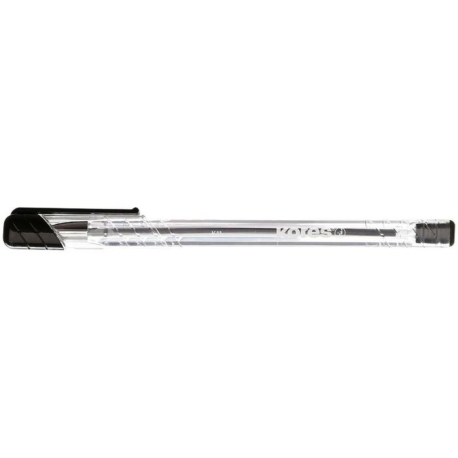 Pero kuličkové Kores K11 Pen, 1 mm, trojhranné, černé S907H