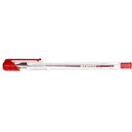 Pero kuličkové Kores K11 Pen, 1 mm, trojhranné, červené S907I