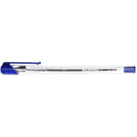 Pero kuličkové Kores K11 Pen, 1 mm, trojhranné, modré S907J