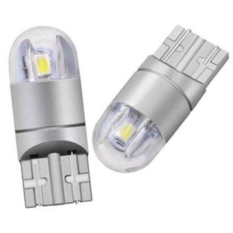 Žárovka LED T10 12V/1,5W bílá, 2xSMD3030 K562