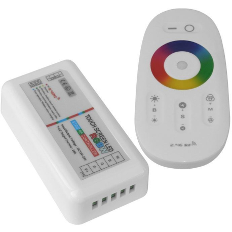 Ovládač FUT027 pro LED pásek RGB / RGBW s D.O.433MHz G082