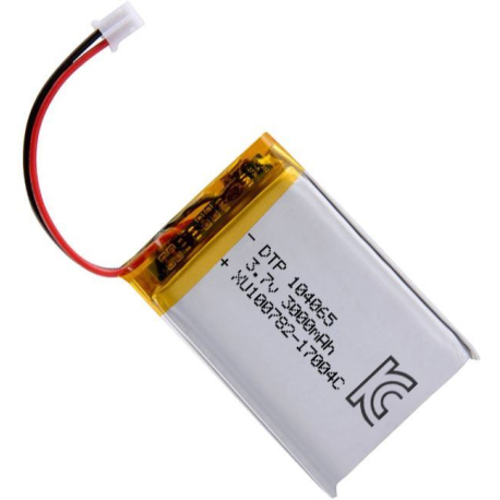 Akumulátor LiPo 3,7V/3000mAh 104065 /Nabíjecí baterie Li-Pol/ R631