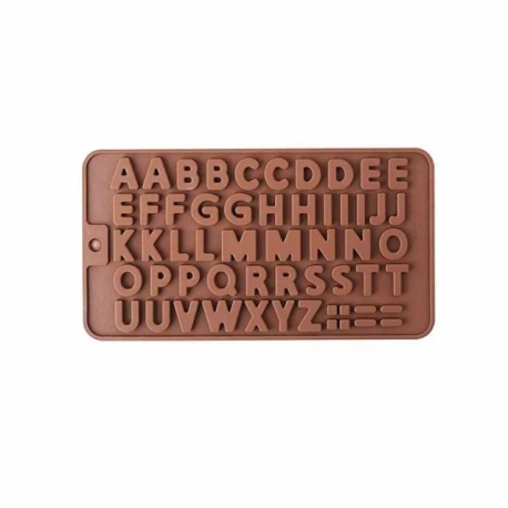 Silikonová forma na čokoládová písmena V715E