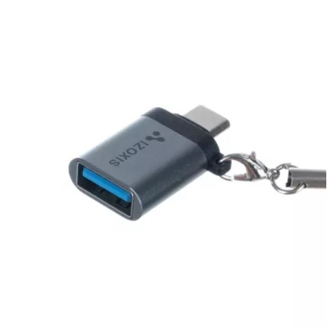 Adaptér OTG Micro USB 3.0 USB Type-C se šňůrkou Izoxis D342F