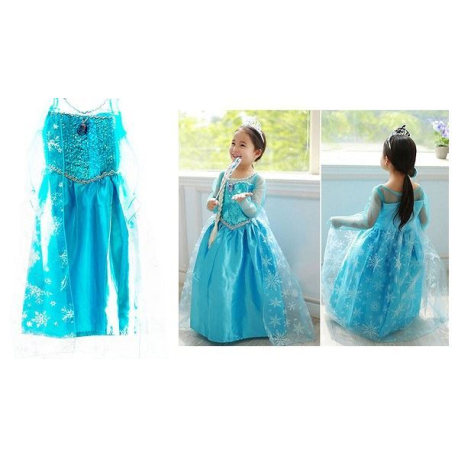 Elsa šaty kostým Frozen Ledové království ,120 cm V327D