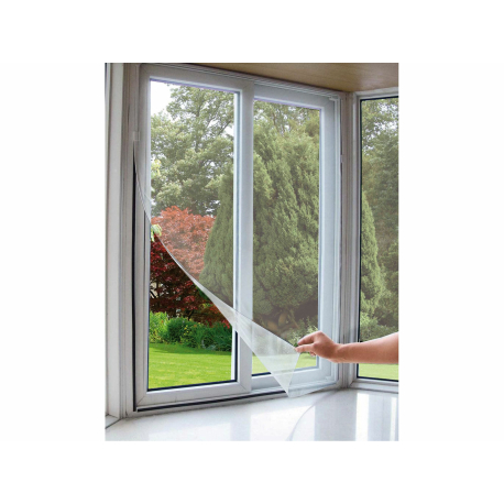 Síť okenní proti hmyzu, 100x130cm, bílá, PES EXTOL-CRAFT EXTOL-CRAFT 3930