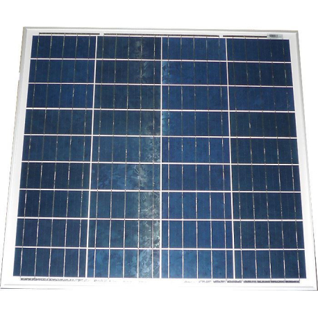 Fotovoltaický solární panel 12V/60W polykrystalický 630x680x30mm G951