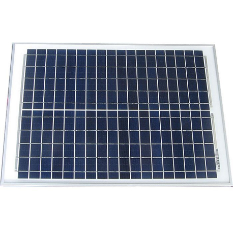 Fotovoltaický solární panel 12V/20W polykrystalický 500x350x25mm G953A