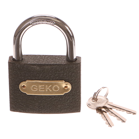 Zámek visací, 75mm, 3 klíče GEKO GEKO 40686
