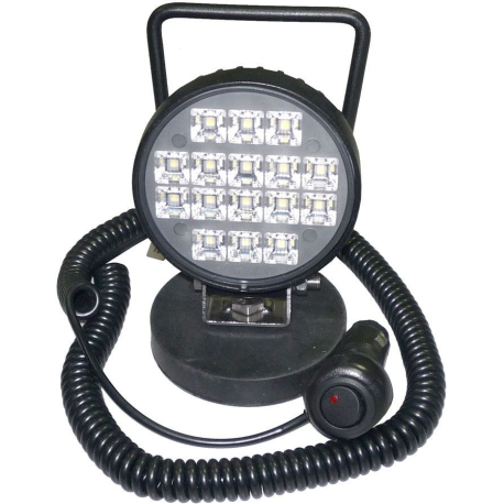 Pracovní hledací LED světlo s magnetem 10-30V/24W rozptylné, l:92mm T770D
